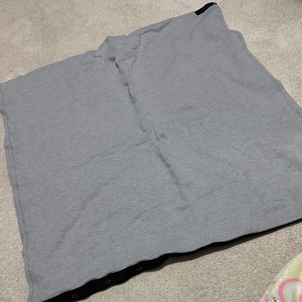 Gray Striped Lululemon scarf